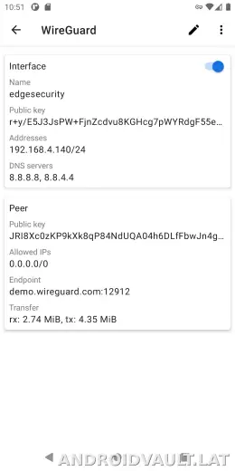 WireGuard скриншот 2